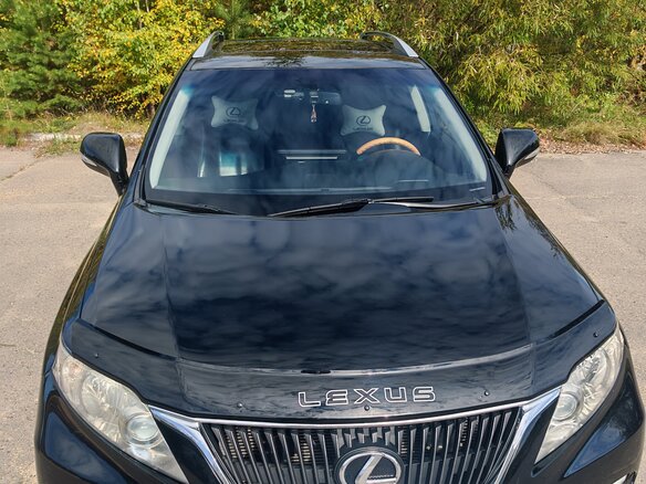 2009 Lexus RX 350 III, чёрный - вид 3