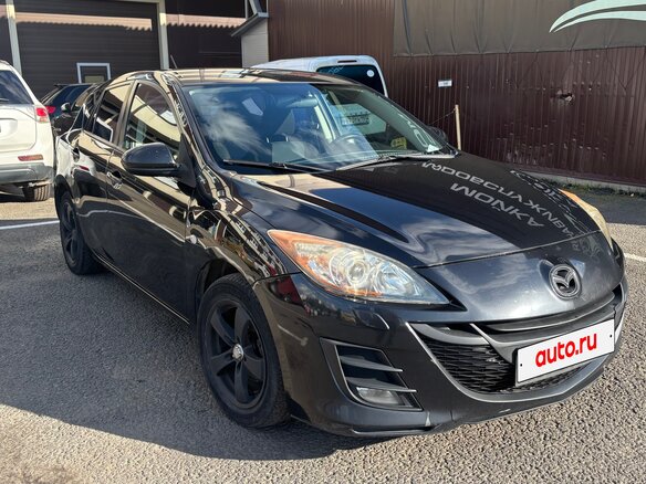 2010 Mazda 3 II (BL), чёрный, 750000 рублей - вид 5