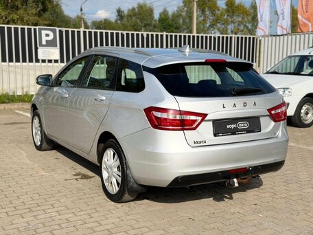 2018 Lada (ВАЗ) Vesta SW I, серебристый, 927000 рублей, вид 4