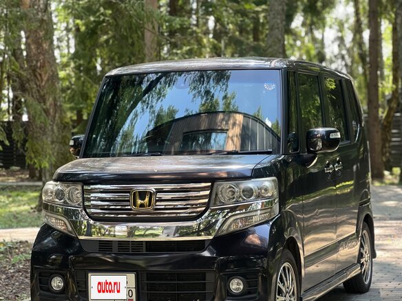2015 Honda N-BOX I Рестайлинг, фиолетовый, 900000 рублей - вид 3