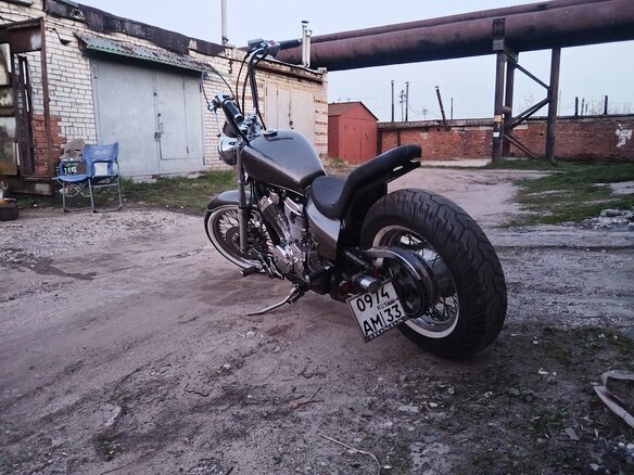 1997 Honda Steed 400, коричневый, 200000 рублей - вид 4