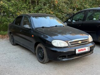 2008 Chevrolet Lanos I, чёрный, 59000 рублей, вид 3