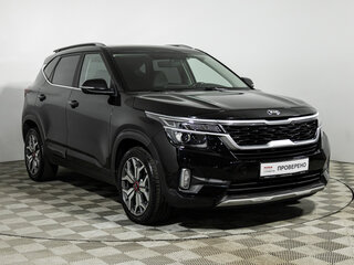 2021 Kia Seltos I, чёрный, 1850000 рублей, вид 3
