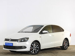 2012 Volkswagen Polo V, белый, 629000 рублей, вид 3