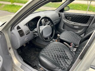 2007 Hyundai Accent ТагАЗ II, бежевый, 280000 рублей, вид 5