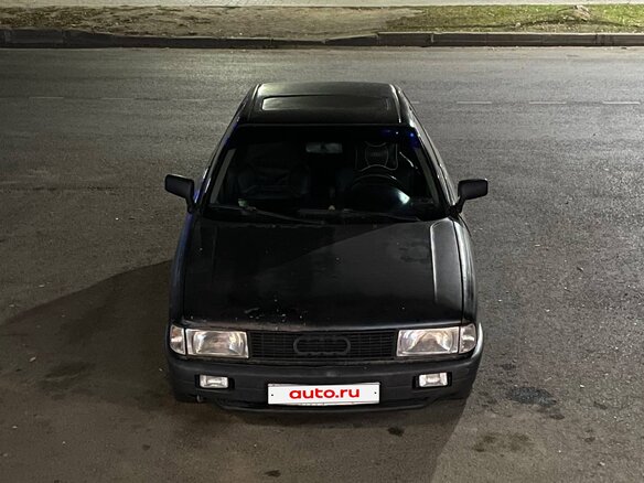 1989 Audi 80 IV (B3), чёрный - вид 4
