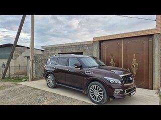 2016 Infiniti QX80 I Рестайлинг, коричневый, 3300000 рублей, вид 5