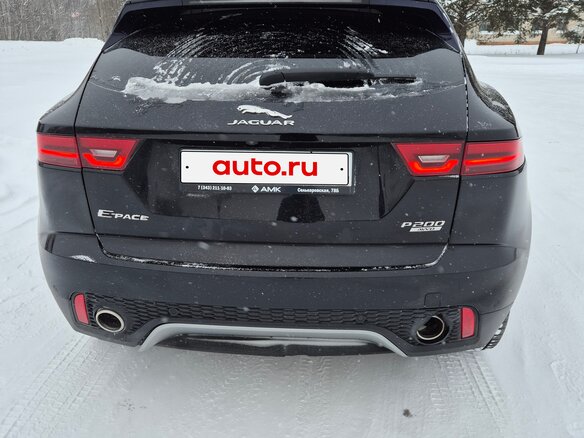 2020 Jaguar E-Pace I, чёрный - вид 3