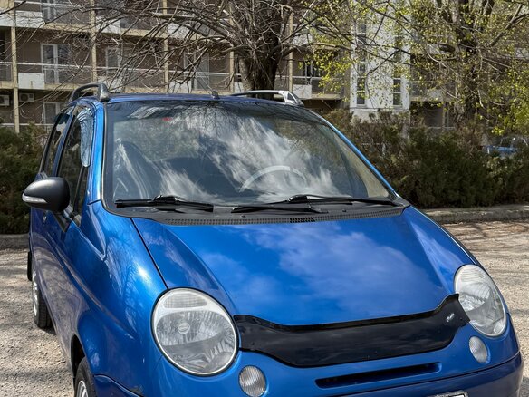2013 Daewoo Matiz I Рестайлинг, синий, 330000 рублей - вид 2