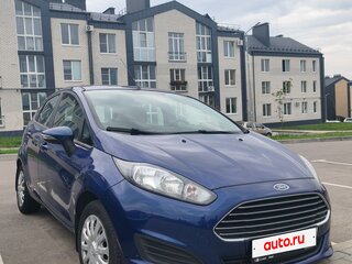 2016 Ford Fiesta Mk6 Рестайлинг, синий, 770000 рублей, вид 5