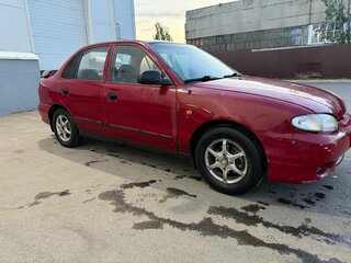 1997 Hyundai Accent I, пурпурный, 110000 рублей, вид 3