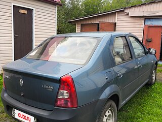 2011 Renault Logan I Рестайлинг, синий, 620000 рублей, вид 4
