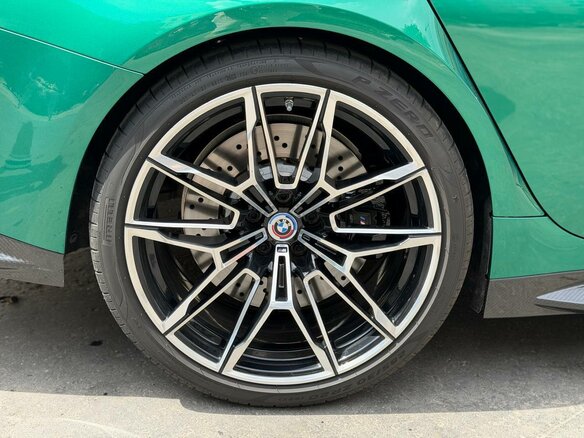 2022 BMW M3 Competition Package VI (G80), зелёный, 11500000 рублей - вид 16