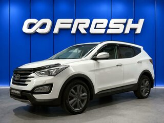2013 Hyundai Santa Fe III, белый, 1850000 рублей, вид 1