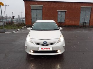 2014 Toyota Prius Alpha I (ZVW40/41), белый, 1170000 рублей, вид 3