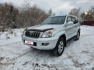 2008 Toyota Land Cruiser Prado 4-speed 120 Series Рестайлинг, серебристый, 1950000 рублей, вид 1