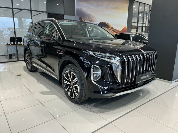 2025 Hongqi HS7 II, чёрный - вид 1