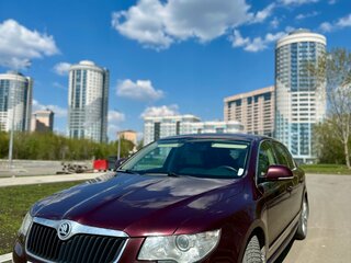 2012 Skoda Superb II, пурпурный, 990000 рублей, вид 2