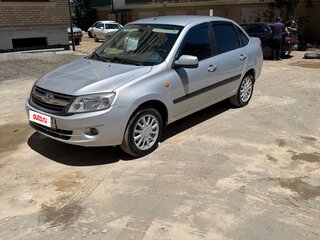 2013 Lada (ВАЗ) Granta I, серебристый, 525000 рублей, вид 1
