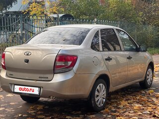 2013 Lada (ВАЗ) Granta I, бежевый, 324990 рублей, вид 4