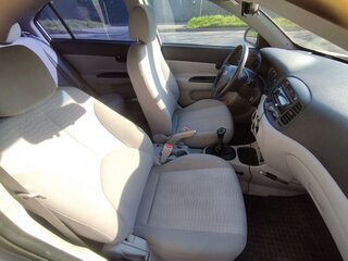 2007 Hyundai Verna II, серебристый, 430000 рублей, вид 4