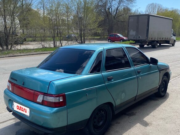 2000 Lada (ВАЗ) 2110, зелёный, 250000 рублей - вид 6