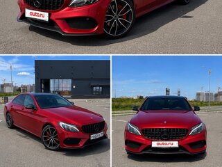 2016 Mercedes-Benz C-Класс 200 IV (W205), красный, 2700000 рублей, вид 2