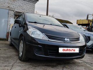 2012 Nissan Tiida I Рестайлинг, коричневый, 665000 рублей, вид 3
