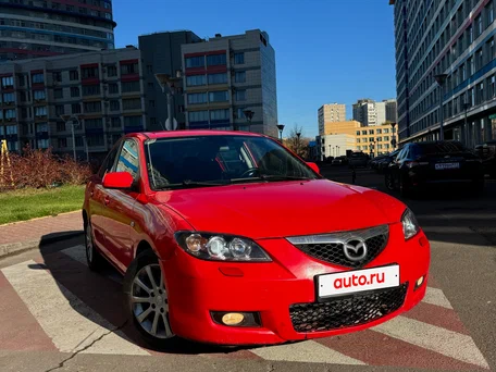 2006 Mazda 3 I (BK) Рестайлинг, красный, 350000 рублей, вид 1