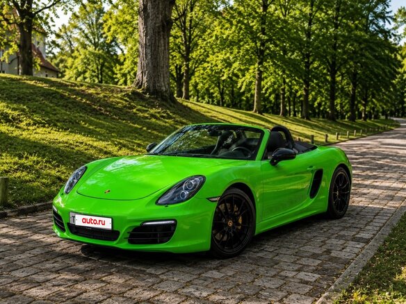 2013 Porsche Boxster III (981), зелёный, 4000000 рублей - вид 1