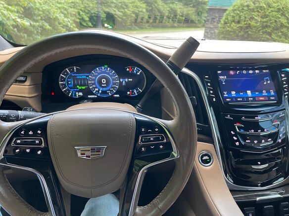 2020 Cadillac Escalade ESV IV, чёрный - вид 20