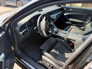 2021 Audi A6 45 TFSI V (C8), чёрный, 4500000 рублей, вид 4