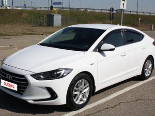 2018 Hyundai Elantra VI (AD), белый, 1550000 рублей, вид 1