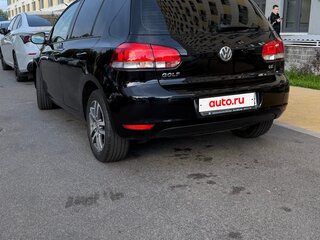 2012 Volkswagen Golf VI, чёрный, 840000 рублей, вид 2