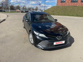 2021 Toyota Camry VIII (XV70) Рестайлинг, чёрный, 2970000 рублей, вид 2