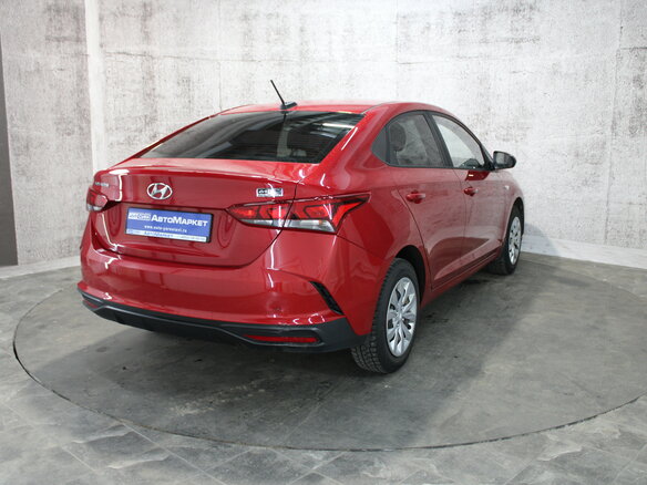 2020 Hyundai Solaris II Рестайлинг, красный - вид 5