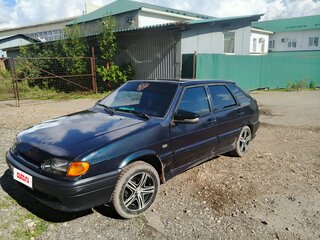 2007 Lada (ВАЗ) 2114, зелёный, 100000 рублей, вид 1