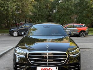 2022 Mercedes-Benz S-Класс 350 d VII (W223), чёрный, 9300000 рублей, вид 3