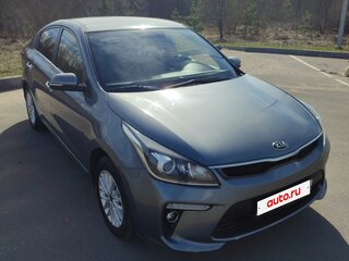 2017 Kia Rio IV, серый, 1430000 рублей, вид 3