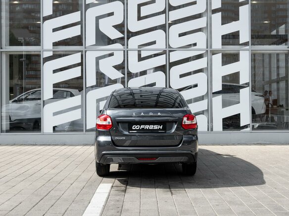 2020 Lada (ВАЗ) Granta I Рестайлинг, серый, 720000 рублей - вид 3