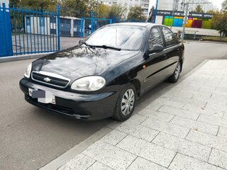 2007 Chevrolet Lanos I, чёрный, 175000 рублей, вид 1