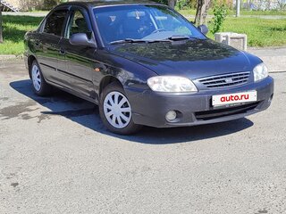 2007 Kia Spectra I Рестайлинг 2, чёрный, 305000 рублей, вид 1