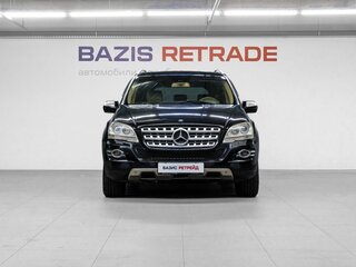 2010 Mercedes-Benz M-Класс 350 II (W164) Рестайлинг, чёрный, 1369000 рублей, вид 2