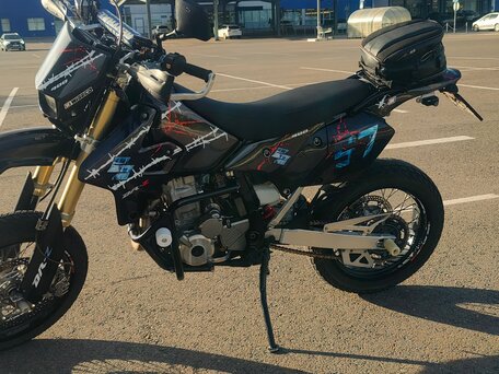 2008 Suzuki DR-Z 400 SM, чёрный, 500000 рублей, вид 1
