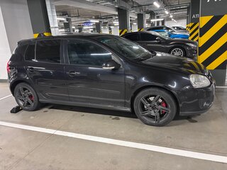 2008 Volkswagen Golf GTI V, чёрный, 810000 рублей, вид 2