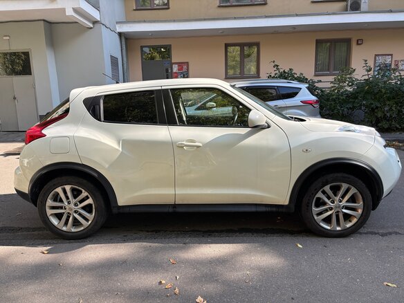 2012 Nissan Juke I, белый - вид 1