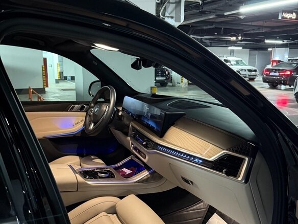 2023 BMW X7 40d I (G07) Рестайлинг, чёрный, 10900000 рублей - вид 9