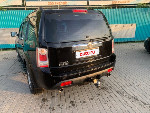 2012 Honda Pilot II Рестайлинг, чёрный, 1800000 рублей - вид 1