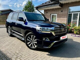 2016 Toyota Land Cruiser 200 Series Рестайлинг 2, синий, 5400000 рублей, вид 2
