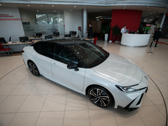 2026 Toyota Camry IX (XV80) China Market, белый - вид 4